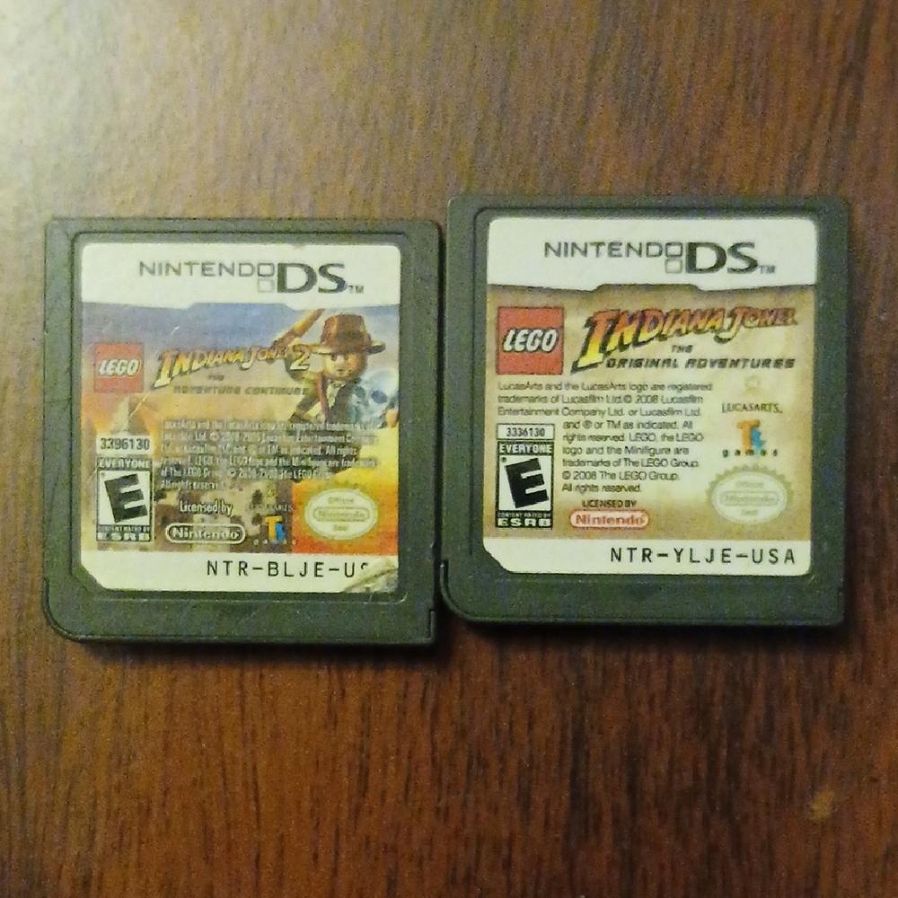 Nintendo DS LEGO Indiana Jones Game Duo